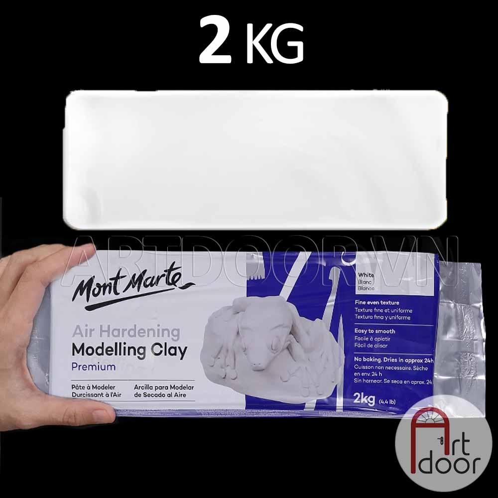 Dụng cụ nặn đất sét tự khô MONT MARTE làm thủ công