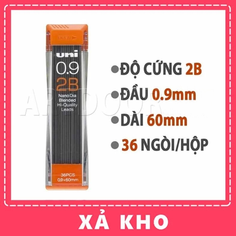 Bút hoặc Ruột ngòi chì bấm nhiều Màu UNI Color (05/07/09)