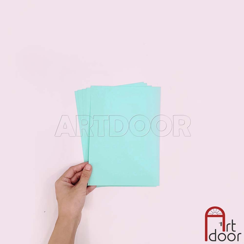 Giấy nhiều màu làm mô hình, thủ công - [xả kho]