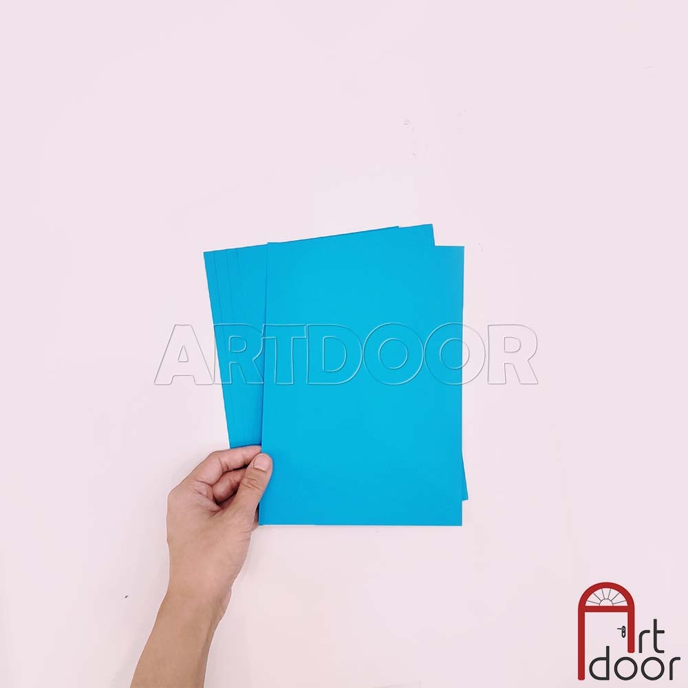 Giấy nhiều màu làm mô hình, thủ công - [xả kho]