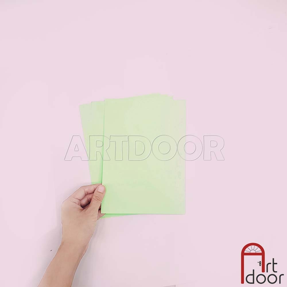 Giấy nhiều màu làm mô hình, thủ công - [xả kho]