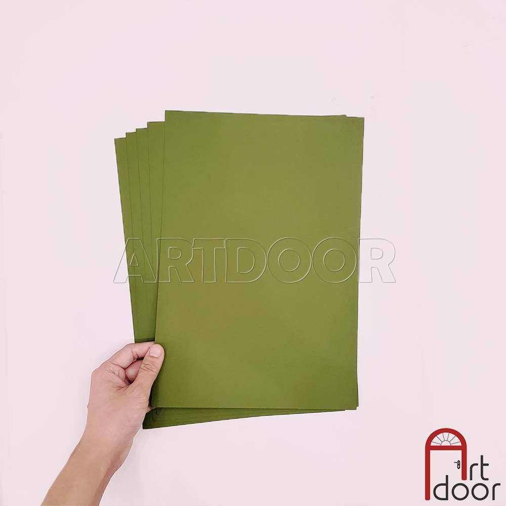 Giấy nhiều màu làm mô hình, thủ công - [xả kho]