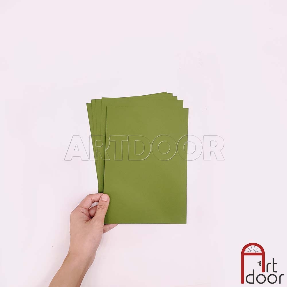 Giấy nhiều màu làm mô hình, thủ công - [xả kho]