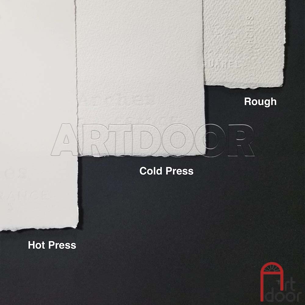 Giấy vẽ màu nước ARCHES Artist dày 300gsm dòng hoạ sĩ khổ Đúng (vân mịn/ nổi)