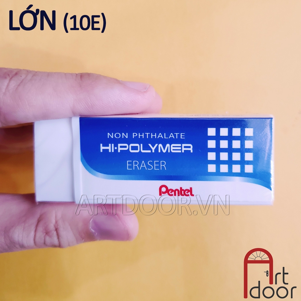 Gôm tẩy chì Pentel, Staedtler (Trắng 2B) siêu sạch vẽ người, đầu tượng, tĩnh vật, luyện thi hình họa