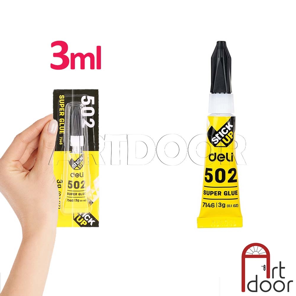 Keo dán đa năng DELI siêu dính làm mô hình, thủ công