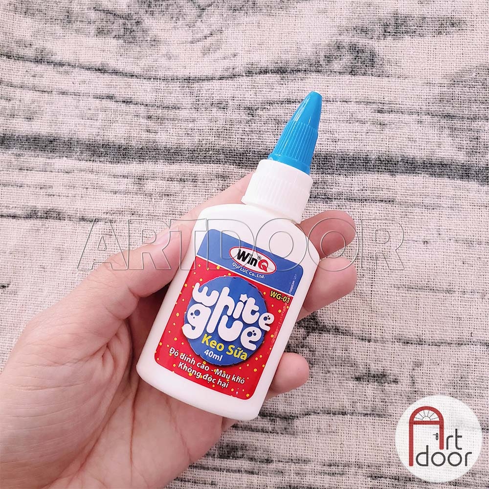 Keo sữa WINQ/ DELI dán giấy, làm thủ công