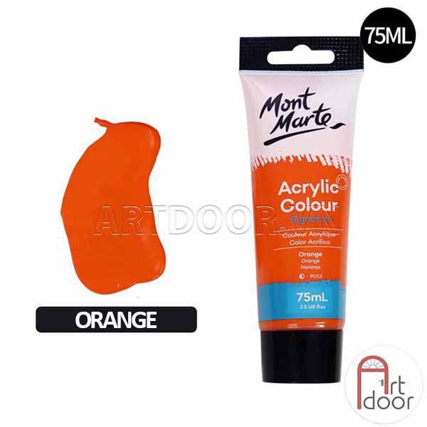 Màu vẽ Acrylic MONT MARTE Tuýp (75ml) custom áo, vải, gỗ, kính, tô tượng, đất sét, số hóa