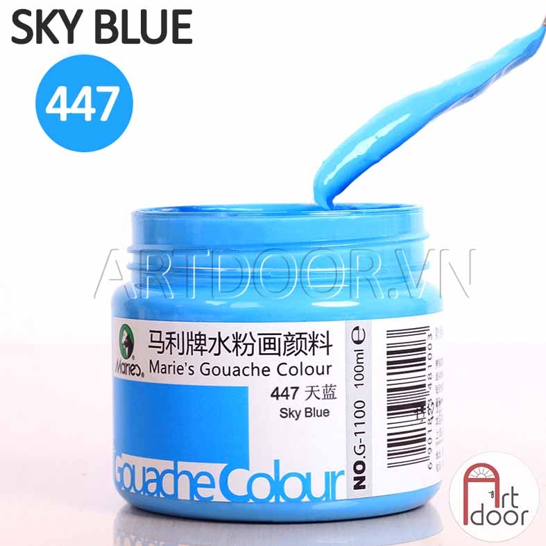 Màu vẽ Gouache MARIES Hũ lẻ (100ml)