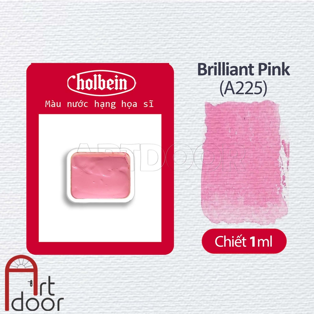 Màu Nước HOLBEIN (chiết 1ml) hạng hoạ sĩ pan lẻ