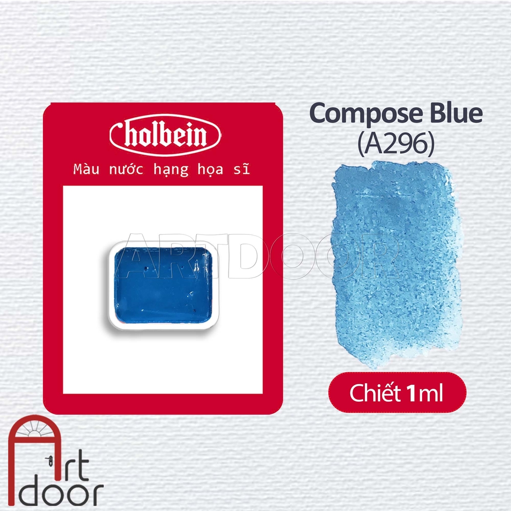 Màu Nước HOLBEIN (chiết 1ml) hạng hoạ sĩ pan lẻ
