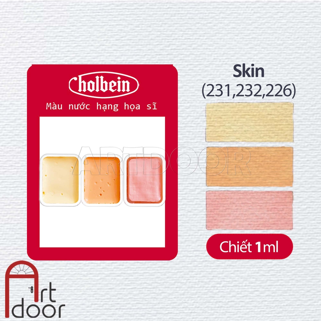 Màu nước chiết HOLBEIN Artist (Chiết 1ml) hạng họa sĩ Nhật Bản chuyên nghiệp