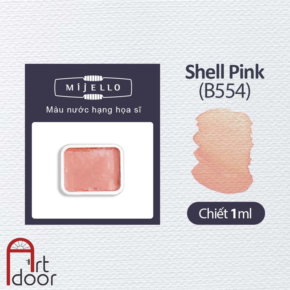 Màu nước chiết MIJELLO Mission Gold (Chiết 1ml) hạng họa sĩ Hàn Quốc chuyên nghiệp