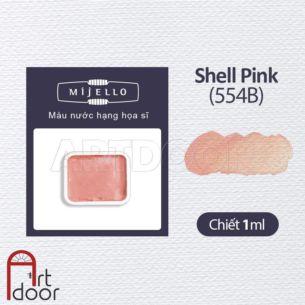 Màu Nước MIJELLO (chiết 1ml) hạng hoạ sĩ pan lẻ (Đen/ Trắng/ Nhũ/ Pastel)
