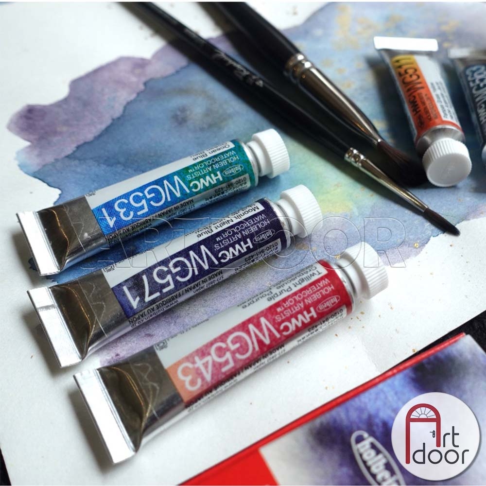 Màu Nước HOLBEIN Artist dòng Tách lớp hạng hoạ sĩ lẻ (1ml/ 5ml)