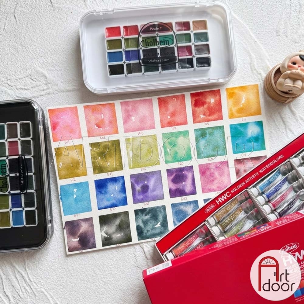 Màu nước chiết HOLBEIN Granulating (tách lớp)