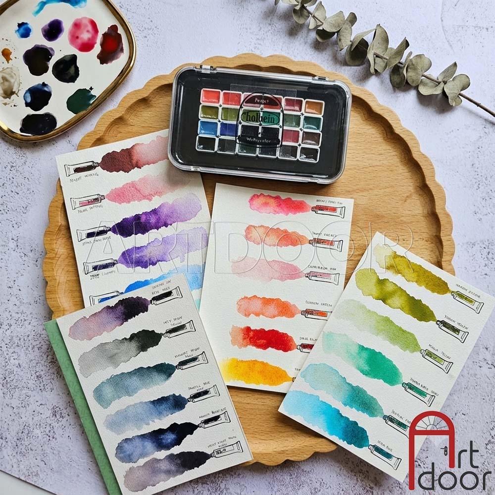 Màu nước chiết HOLBEIN Granulating (tách lớp)