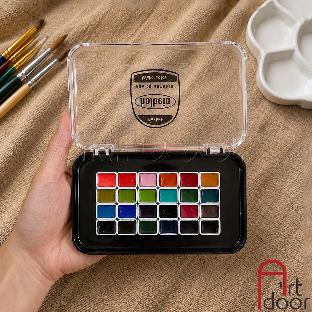 Màu nước chiết HOLBEIN Granulating (tách lớp)