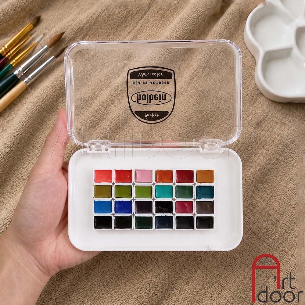 Màu nước chiết HOLBEIN Granulating (tách lớp)