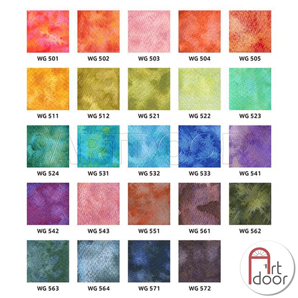 Màu nước chiết HOLBEIN Granulating (tách lớp)