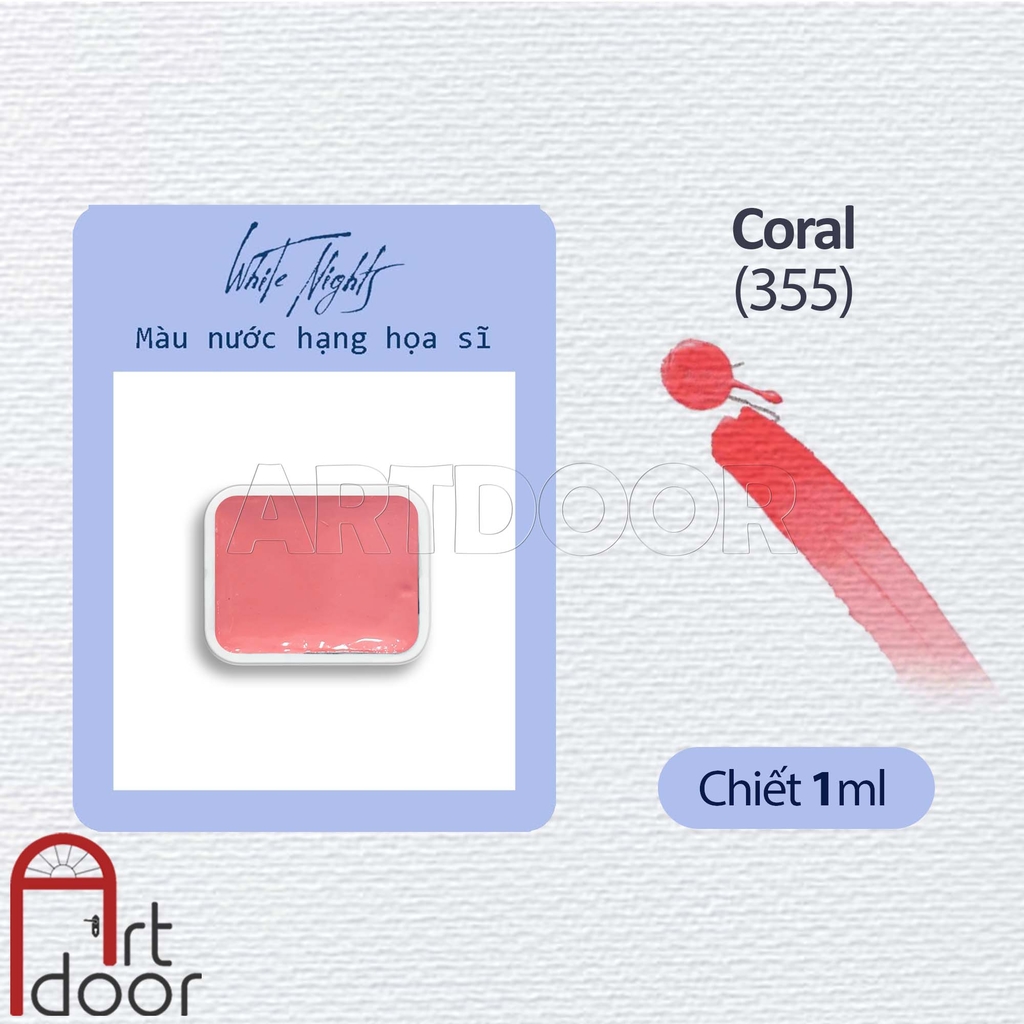 Màu nước WHITE NIGHTS (chiết 1ml) hạng họa sĩ pan lẻ