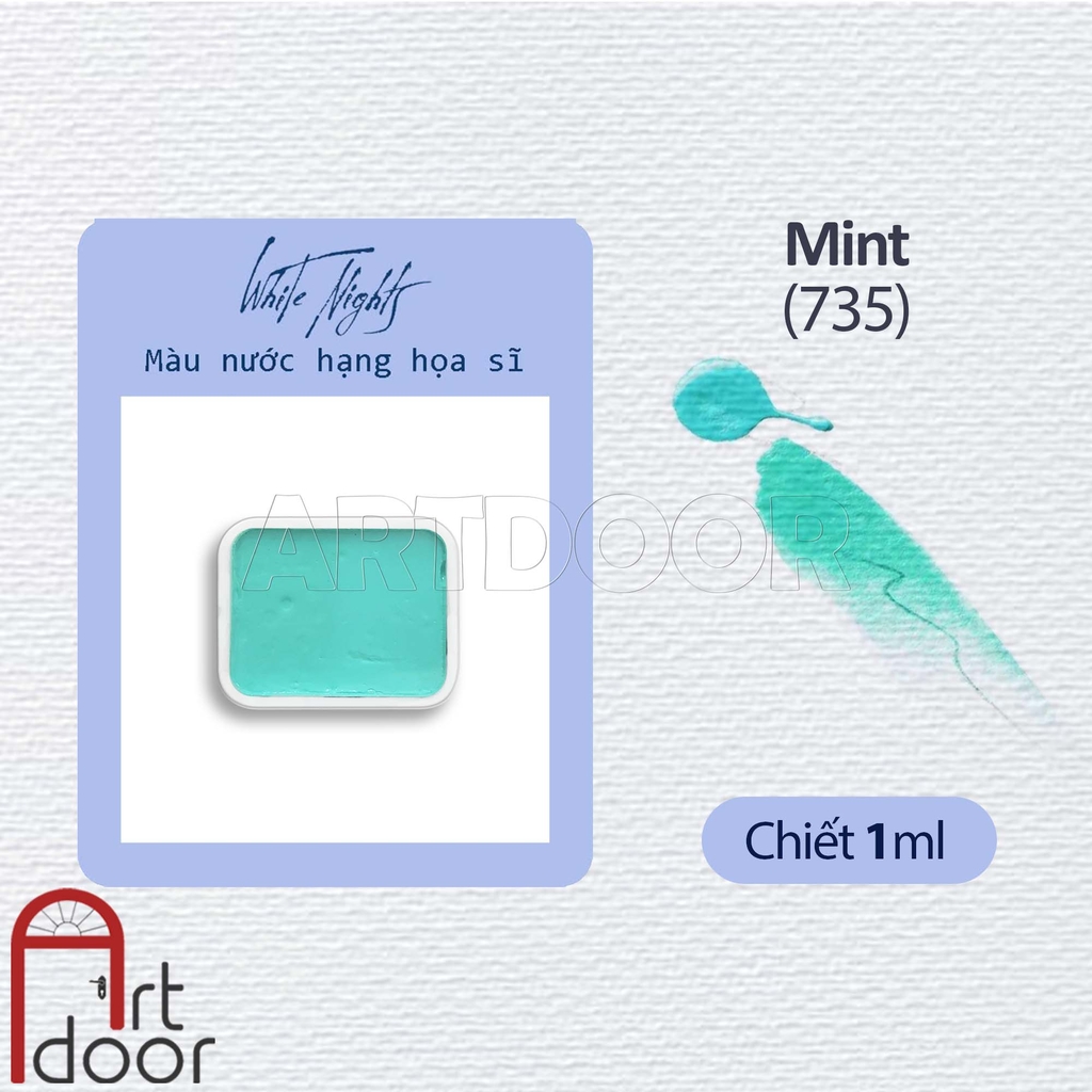 Màu nước WHITE NIGHTS (chiết 1ml) hạng họa sĩ pan lẻ