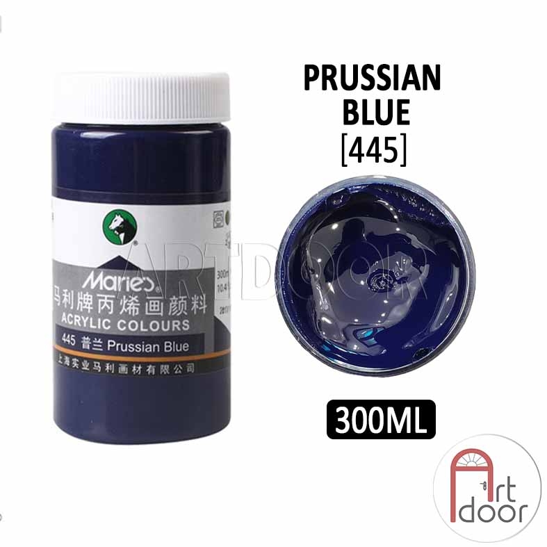[HÀNG LỖI, THANH LÝ] Màu vẽ Acrylic MARIES Hũ (300ml) che phủ thấp, ít chống nước phù hợp mới tập vẽ đa chất liệu