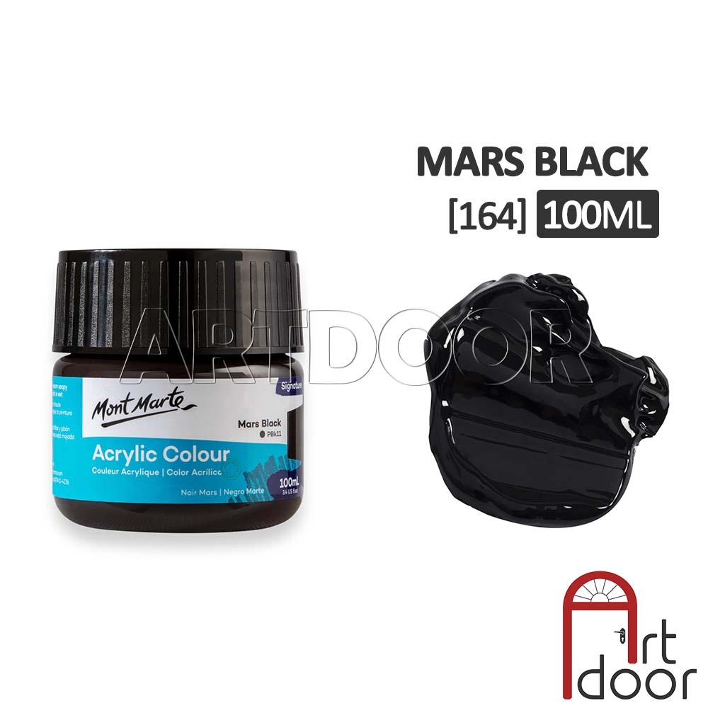 Màu vẽ Acrylic MONT MARTE Hũ (100ml) custom áo, vải, gỗ, kính, tô tượng, đất sét, số hóa