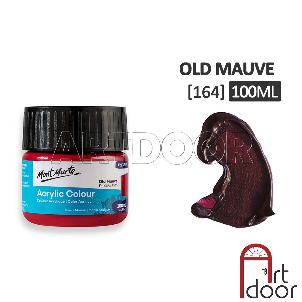 Màu vẽ Acrylic MONT MARTE Hũ (100ml) custom áo, vải, gỗ, kính, tô tượng, đất sét, số hóa