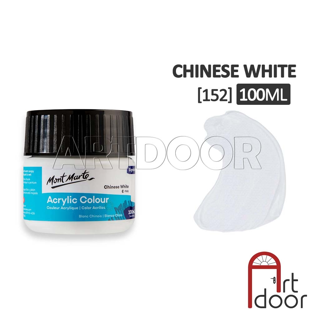 Màu vẽ Acrylic MONT MARTE (Nhũ/Trắng/Đen) custom áo, vải, gỗ, kính, tô tượng, đất sét, số hóa