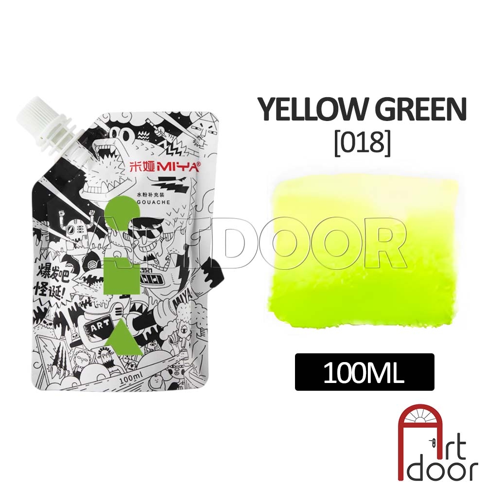 Màu vẽ Gouache HIMI Túi (100ml) học vẽ trang trí màu, pha cùng pentel poster