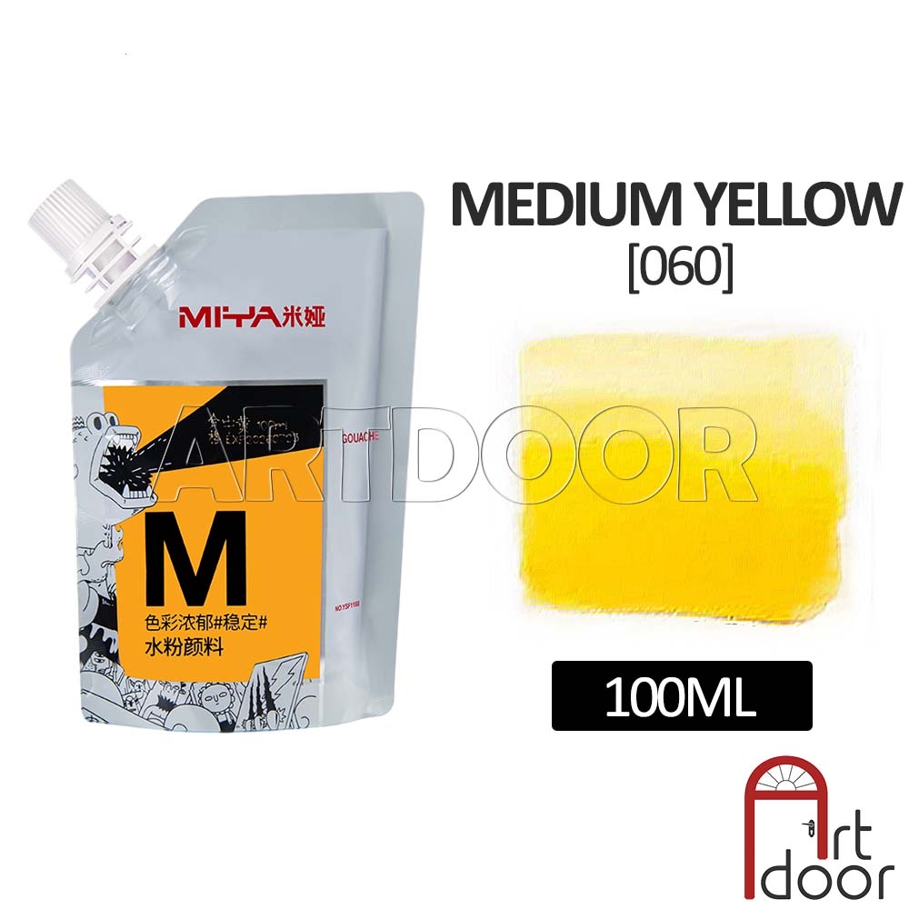 Màu vẽ Gouache HIMI Túi (100ml) học vẽ trang trí màu, pha cùng pentel poster