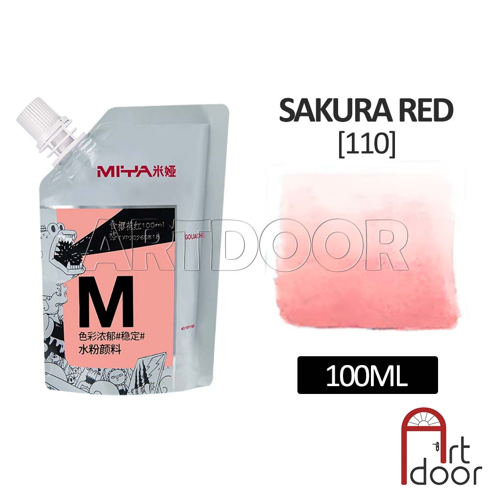 Màu vẽ Gouache HIMI Túi (100ml) học vẽ trang trí màu, pha cùng pentel poster