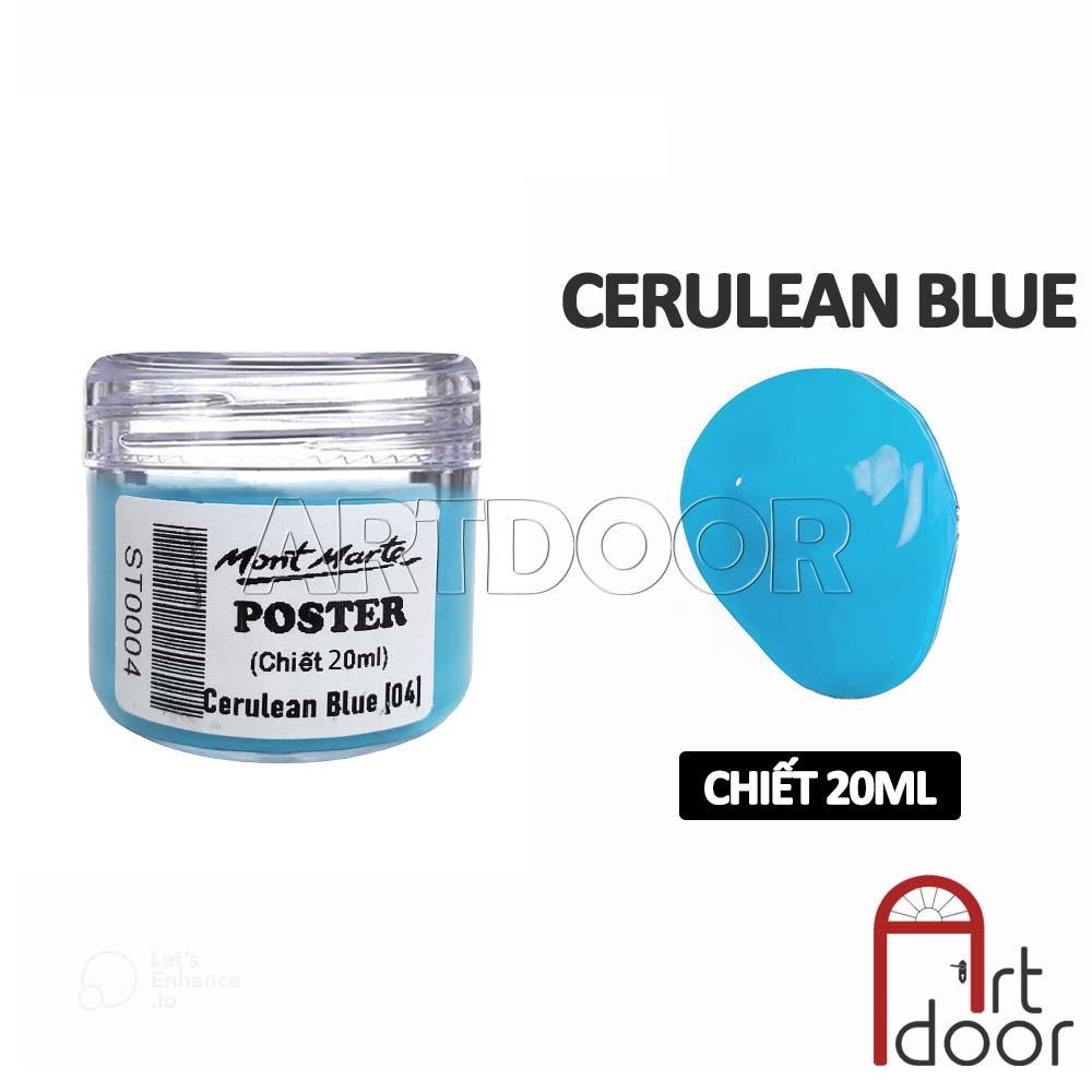 Màu vẽ Poster Paint MONT MARTE Hũ (chiết 20ml) - [xả kho]