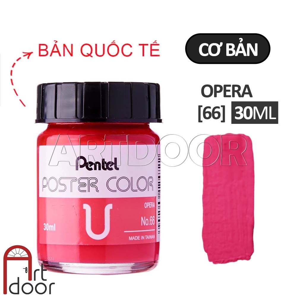 Màu vẽ Poster PENTEL hũ lớn (30ml) học vẽ trang trí màu, luyện thi kiến trúc mỹ thuật