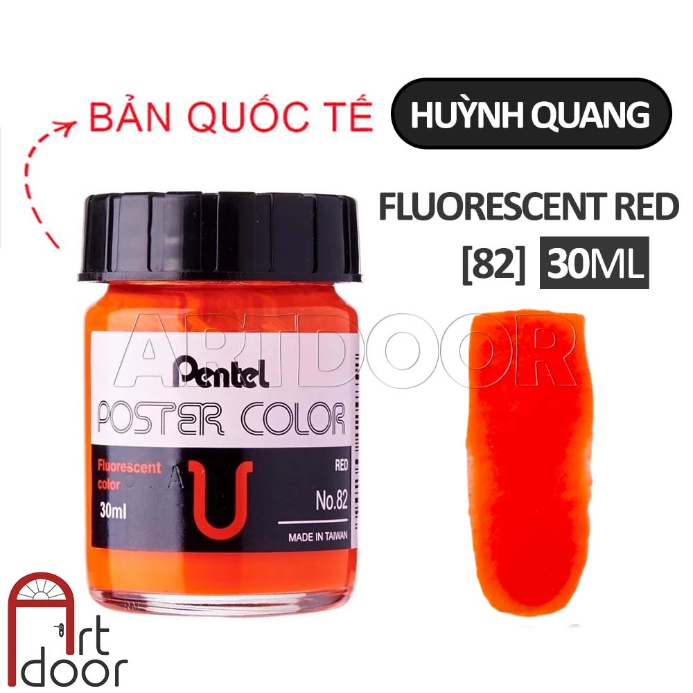 Màu vẽ Poster PENTEL hũ lớn (30ml) học vẽ trang trí màu, luyện thi kiến trúc mỹ thuật
