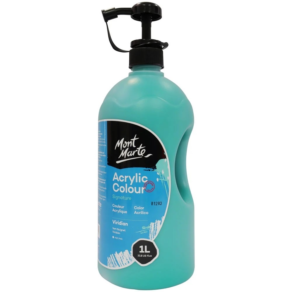 Màu vẽ Acrylic MONT MARTE (1000ml/ 2000ml) - [xả kho]