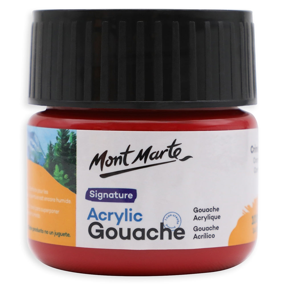Màu vẽ Acrylic Gouache MONT MARTE Hũ (100ml)