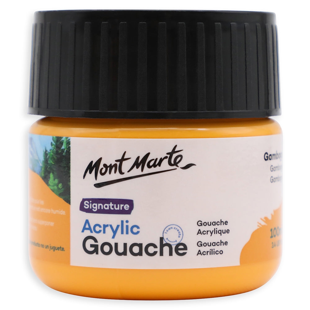 Màu vẽ Acrylic Gouache MONT MARTE Hũ (100ml)