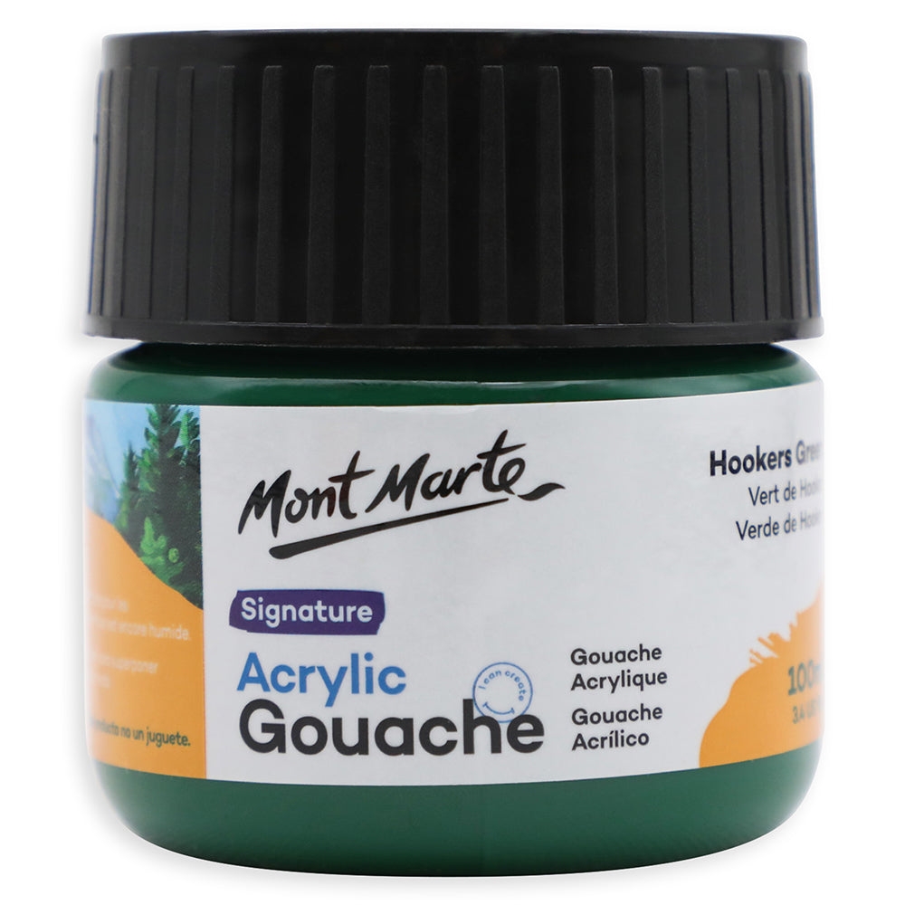 Màu vẽ Acrylic Gouache MONT MARTE Hũ (100ml)
