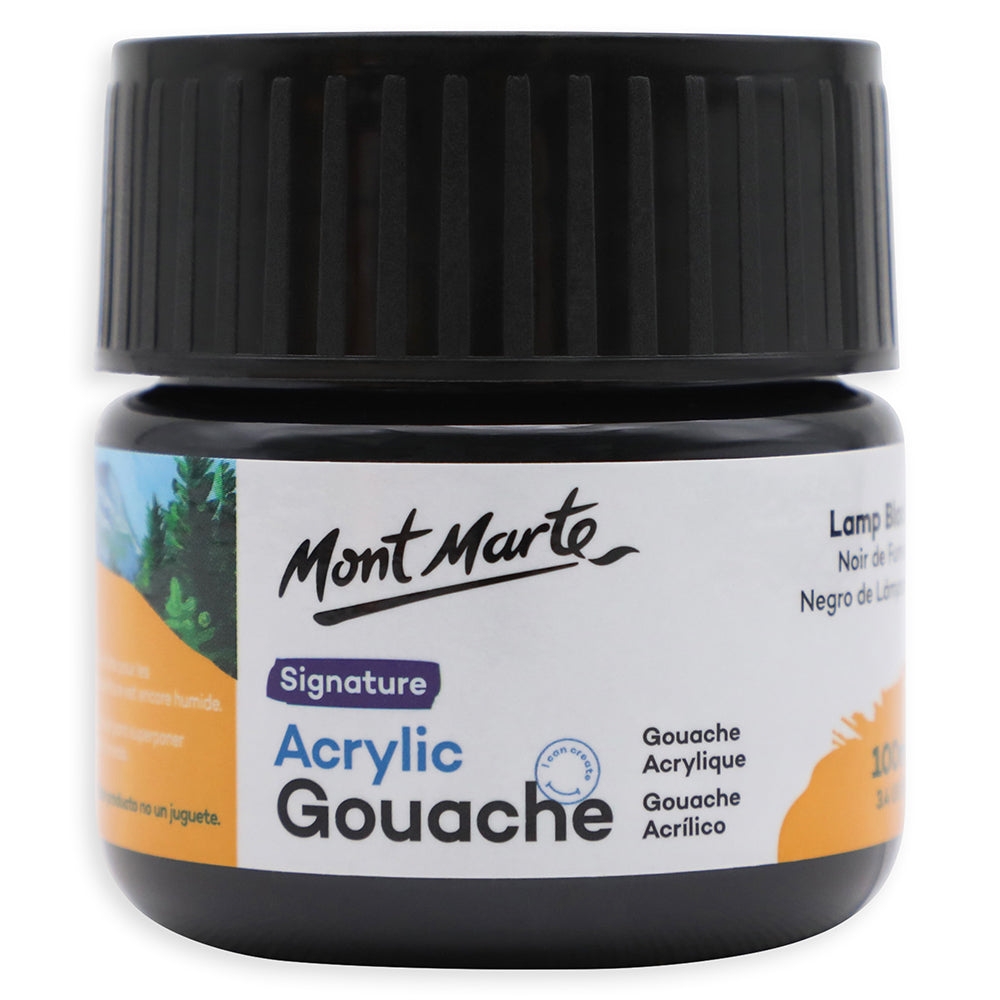 Màu vẽ Acrylic Gouache MONT MARTE Hũ (100ml)