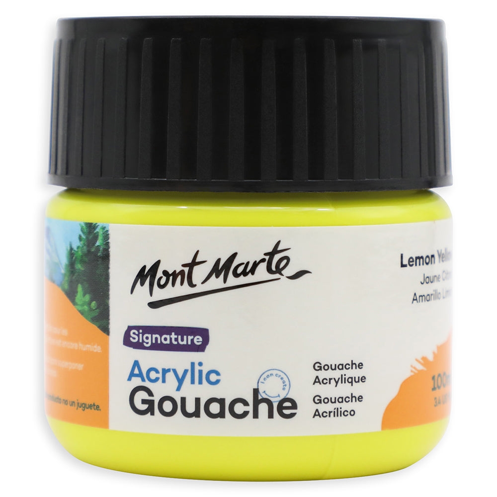 Màu vẽ Acrylic Gouache MONT MARTE Hũ (100ml)