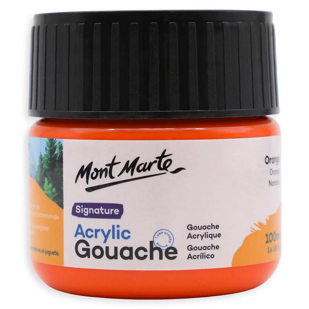 Màu vẽ Acrylic Gouache MONT MARTE Hũ (100ml)