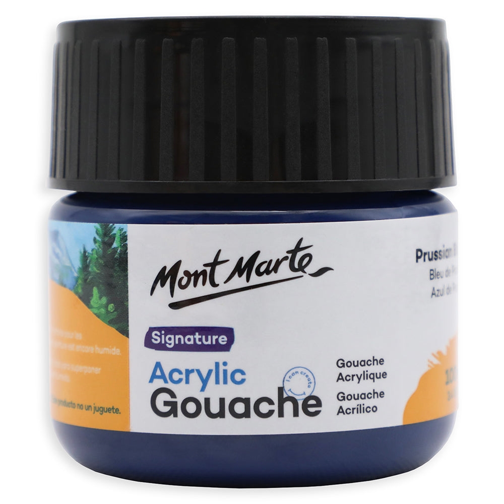 Màu vẽ Acrylic Gouache MONT MARTE Hũ (100ml)