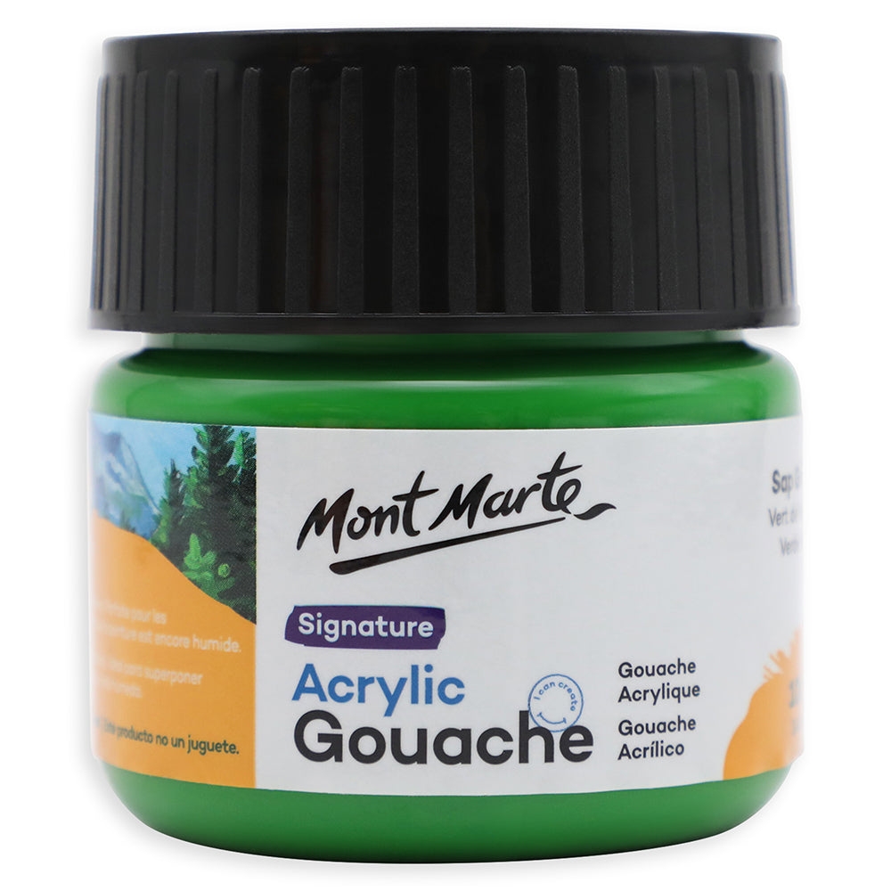 Màu vẽ Acrylic Gouache MONT MARTE Hũ (100ml)