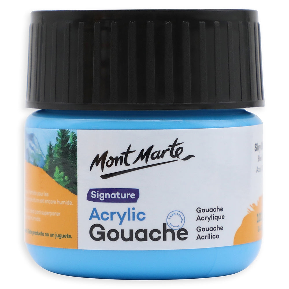 Màu vẽ Acrylic Gouache MONT MARTE Hũ (100ml)