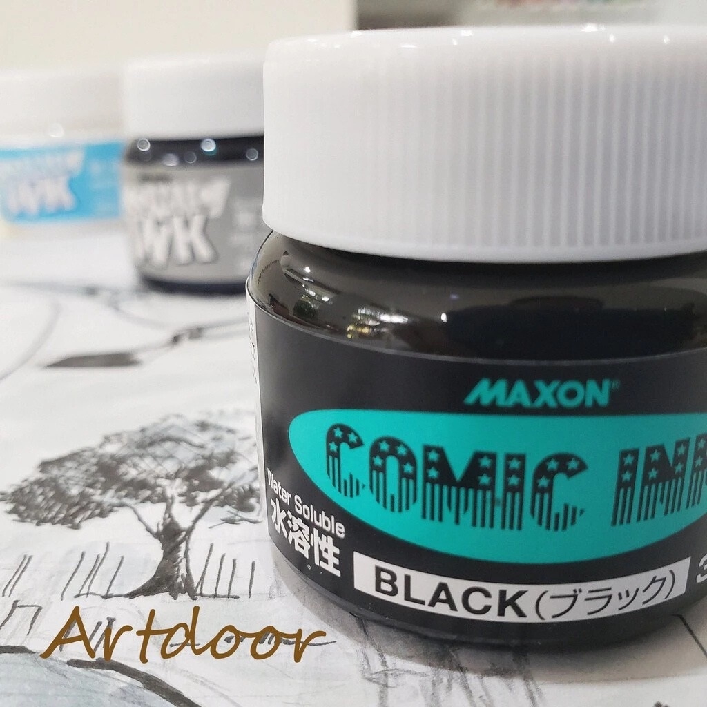 Mực vẽ truyện tranh HOLBEIN Maxon Manga nhiều màu (30ml)