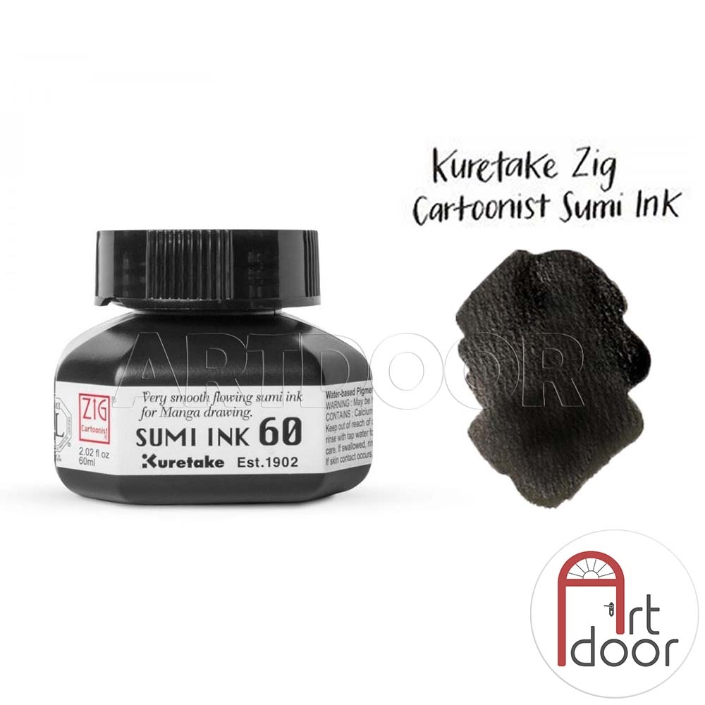 Mực vẽ Manga KURETAKE (Kháng Nước) vẽ truyện tranh, inktober, thư pháp, minh họa