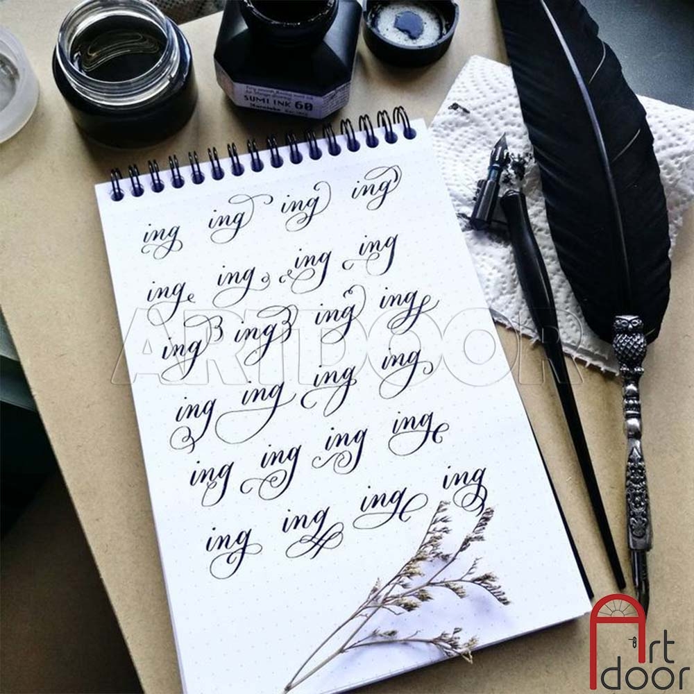 Mực vẽ Manga KURETAKE Nhật Bản, mực kháng nước nhẹ, vẽ truyện tranh, thư pháp, minh họa