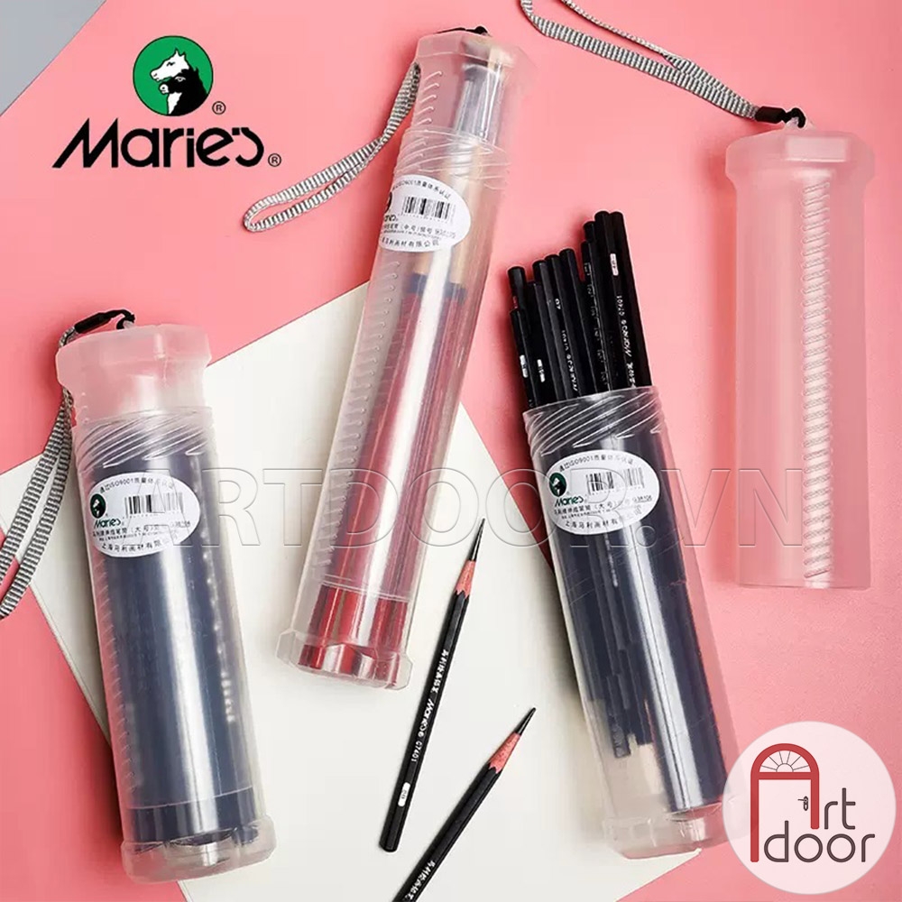 Ống đựng bút hoặc cọ vẽ tranh MARIES